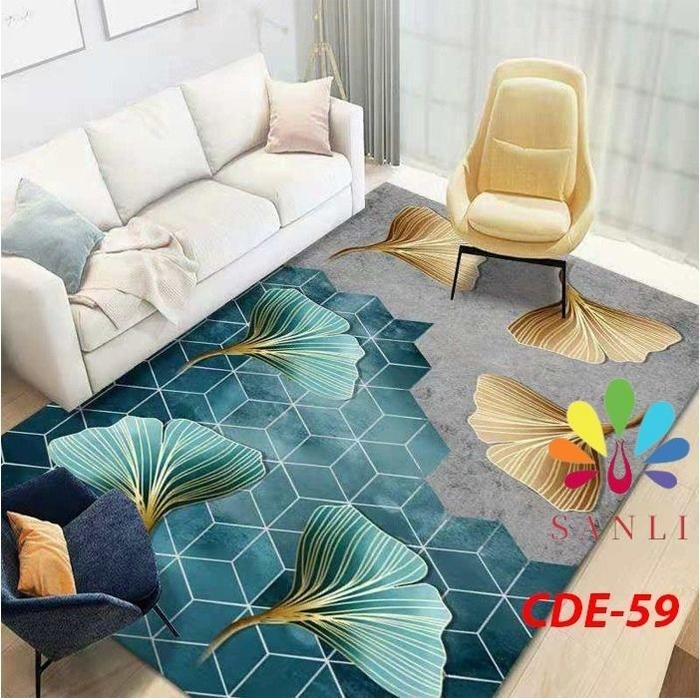 Gambar Karpet Polyester import 200x270 (20 Motif) - CDE-59 dari S A N L I undefined Tokopedia