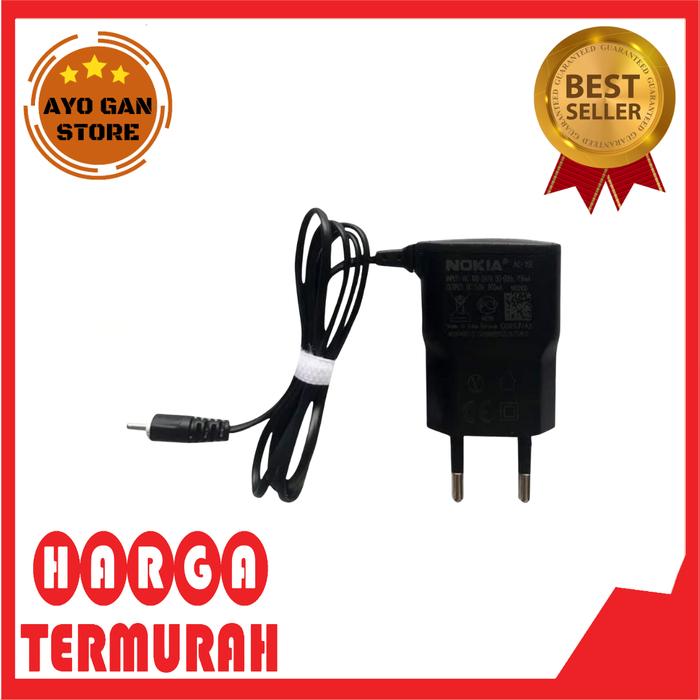 Jual TRAVEL CHARGER NOKIA 105/ CHARGER NOKIA JARUM Kota