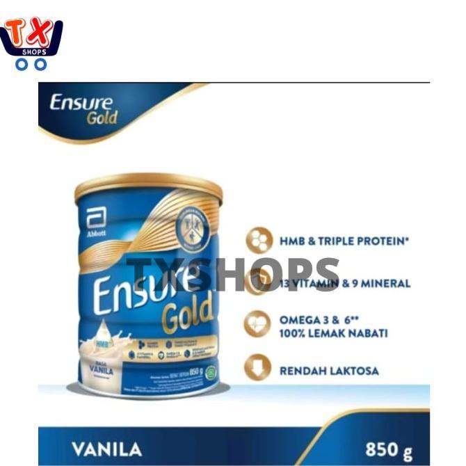 Gambar Ensure Vanila Coklat 900 gram / 900gr - gold vanila 850 dari INDAH MTR undefined Tokopedia