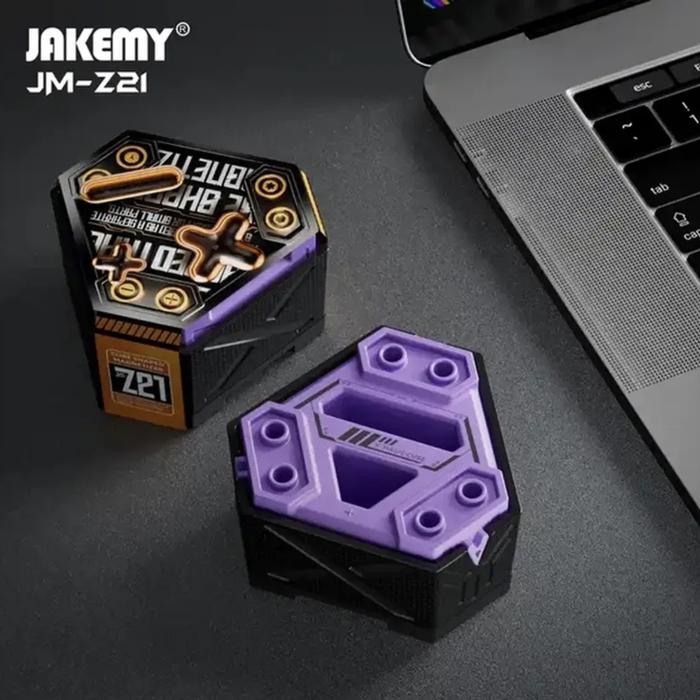 Gambar JAKEMY JM-Z21 B Magnetizer Demagnetizer Storage Box Tool Screwdriver dari More More More More undefined Tokopedia