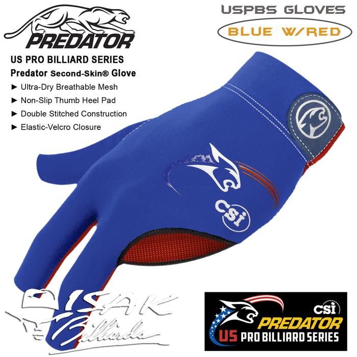 Gambar Predator Glove SS CSI Blue - USPBS Sarung Tangan Billiard Second Skin - XXS dari ISAK Billiard Sports Co. undefined Tokopedia