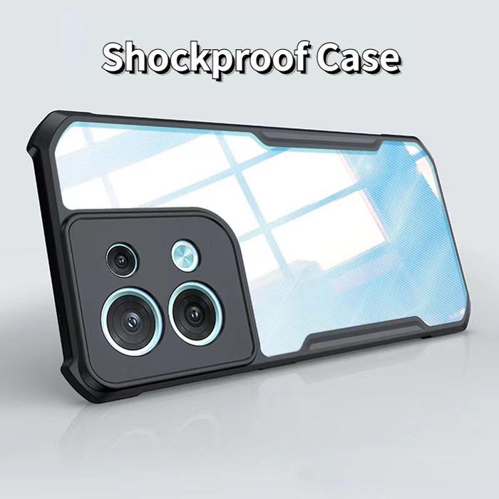 Gambar INFINIX NOTE 30 PRO SOFT CASE ARMOR HYBRID CLEAR HITAM RING TALI HP - XUNDD, NOTE 30 PRO dari IDEA CASE undefined Tokopedia