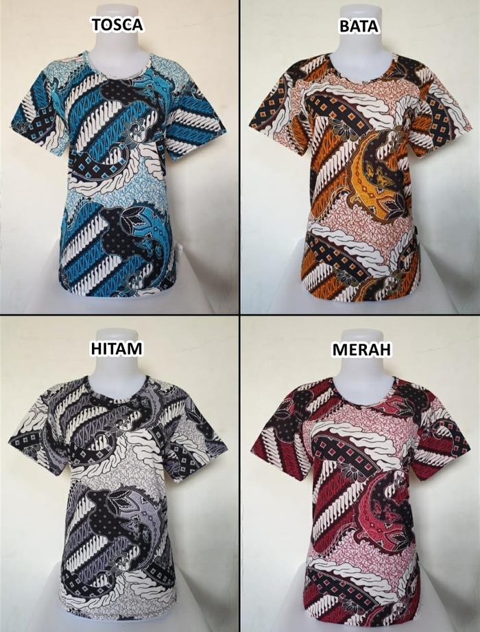 Gambar Baju Wanita Batik JUMBO / Baju Wanita JUMBO / Blouse Batik BIG SIZE - RANDOM dari Liecia Gallery undefined Tokopedia