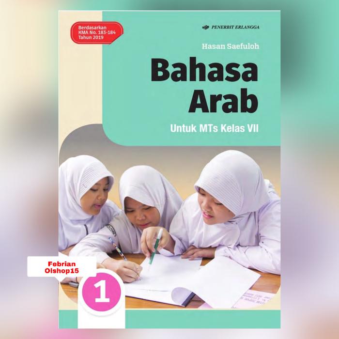 Gambar BUKU BAHASA ARAB MTS KELAS 7 8 9 KURIKULUM KMA 2019 - BAHASA ARAB 7 dari Pelangi Olshop15 undefined Tokopedia