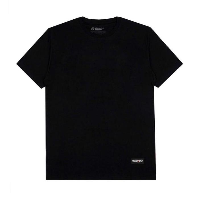 Gambar RHID - T-shirt Kaos Simple Logo Black Tees 24s - polos hitam, M dari RHID undefined Tokopedia