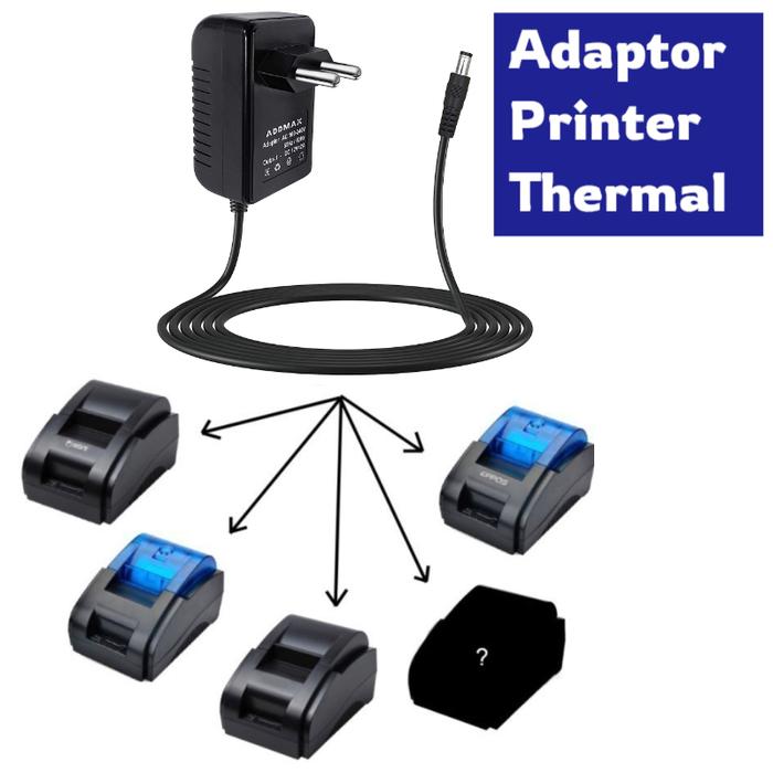Gambar Charger Adaptor Printer Thermal RPP02 EPPOS 58mm C-58BT SMARTCOM Kasir dari Erland UD undefined Tokopedia