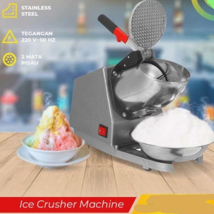 Gambar Mesin Serut Es Alat Es Serut Ice Crusher 2 Pisau dari Toko Berkat Glodok undefined Tokopedia
