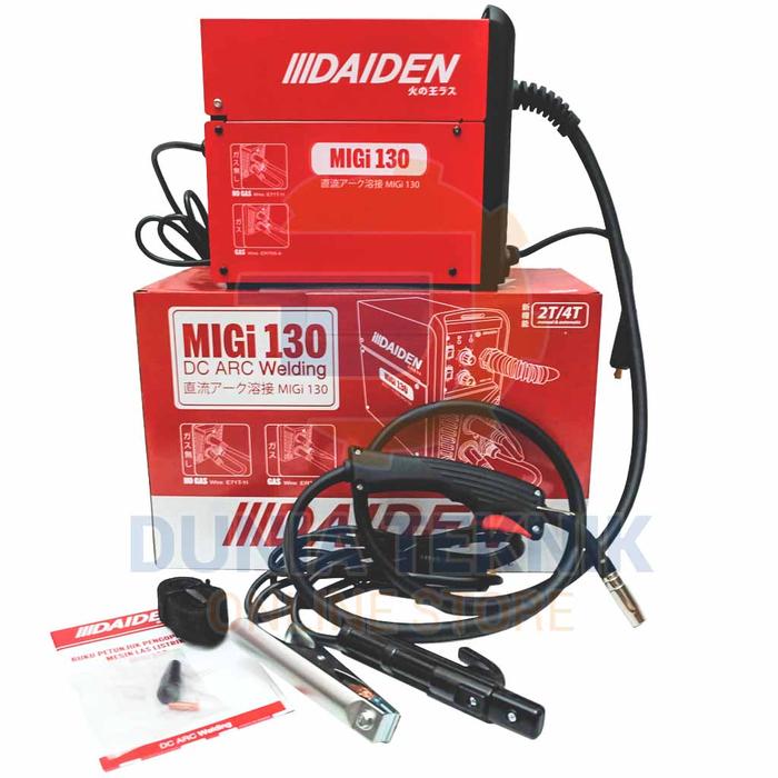 Gambar Mesin Las MIG 130 / Inverter DAIDEN MIG130 / Travo Las Daiden MIGi 130 - UNIT ONLY dari Dunia Teknik Online undefined Tokopedia