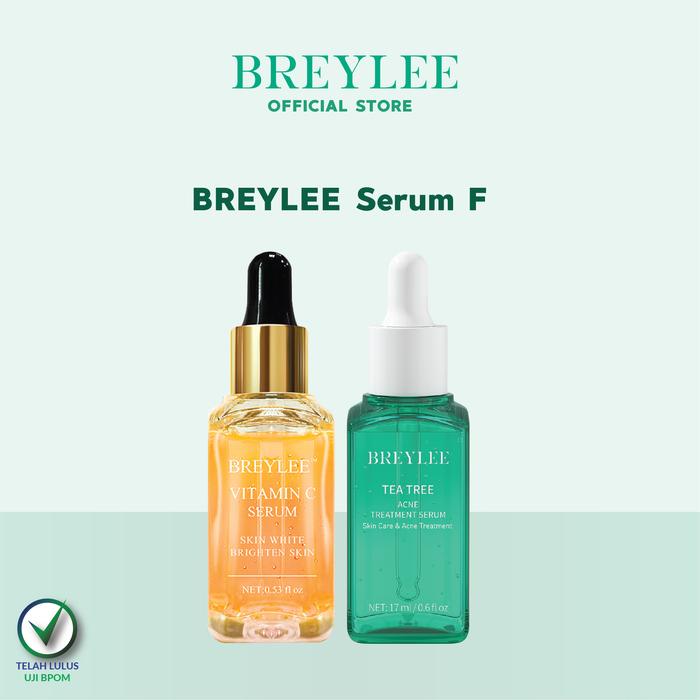 Gambar BREYLEE SETS of SERUM F - Mencerahkan & Membersihkan Jerawat (2pcs) dari BREYLEE.ID undefined Tokopedia