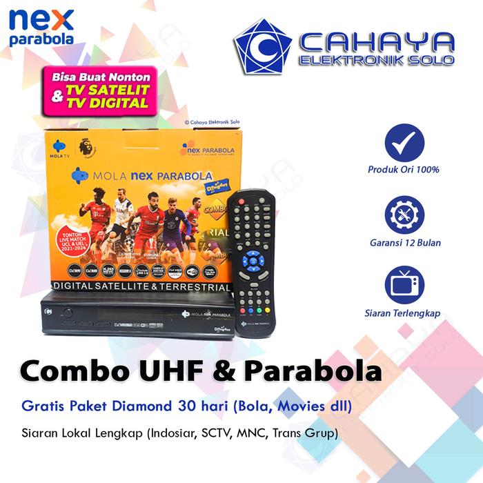 Jual Receiver Nex Parabola Liga Champion SCTV Indosiar Emtek C Ku