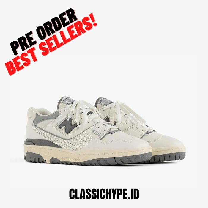 Jual AIME LEON DORE X NEW BALANCE 550 SILVER Kota Medan