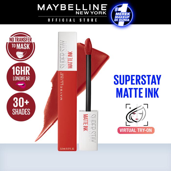 Gambar Maybelline Liquid Matte Lipstick Make Up Superstay Matte Ink - Assertive dari Maybelline Official Shop undefined Tokopedia