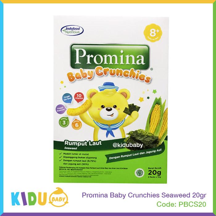 Gambar Promina Baby Crunchies Cheese 20gr - Seaweed dari Kidu Baby undefined Tokopedia