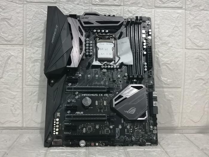 Ix Code Asus Rog Maximus Ix Hero Z270 Ix Code Asus Rog Maximus Ix