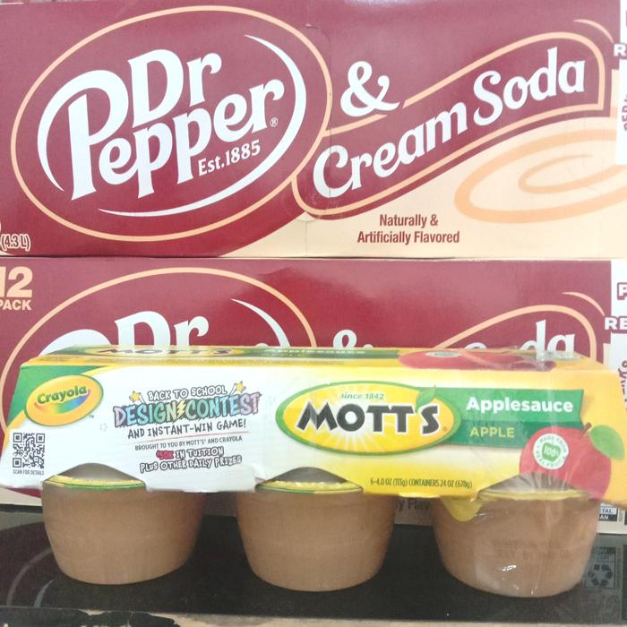 Gambar Apple sauce Motts isi 6 pack/saus apel dari Classys Store undefined Tokopedia