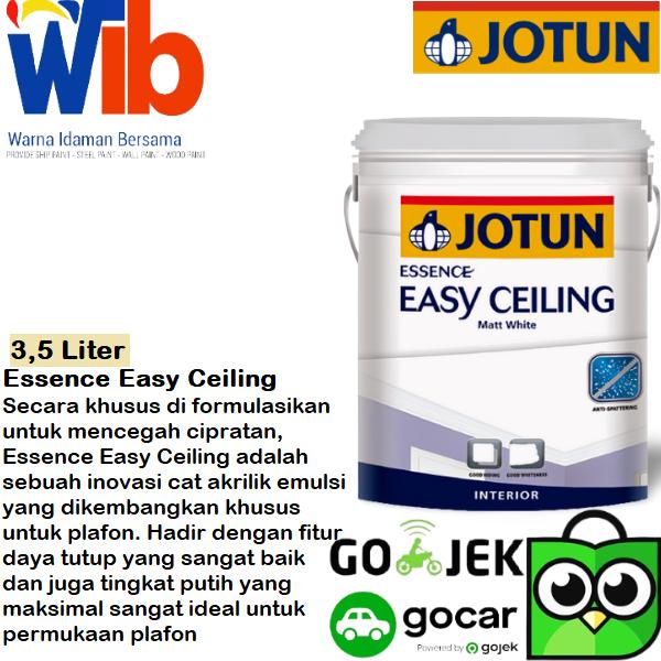 Gambar Jotun Essence  Easy Ceiling / Cat Tembok Interior / 3,5 Liter - Putih dari Warna Idaman Bersama undefined Tokopedia