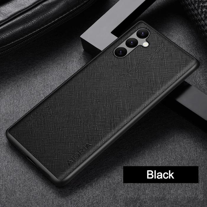Gambar SAMSUNG GALAXY M54 5G SOFT CASE CANVAS CROSS PATTERN - BLACK dari Ninepointnine undefined Tokopedia