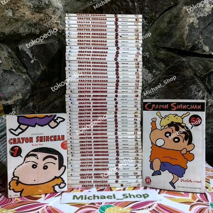 Jual Komik Crayon Shinchan 1 50 Langka Lengkap Sincan Shinchan Sinchan