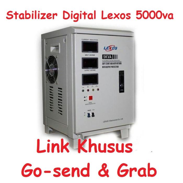 Gambar Stabilizer Lexos 5000 Digital ST5000SD Stabilizer 5kva rumah kantor dari Power solution pws undefined Tokopedia