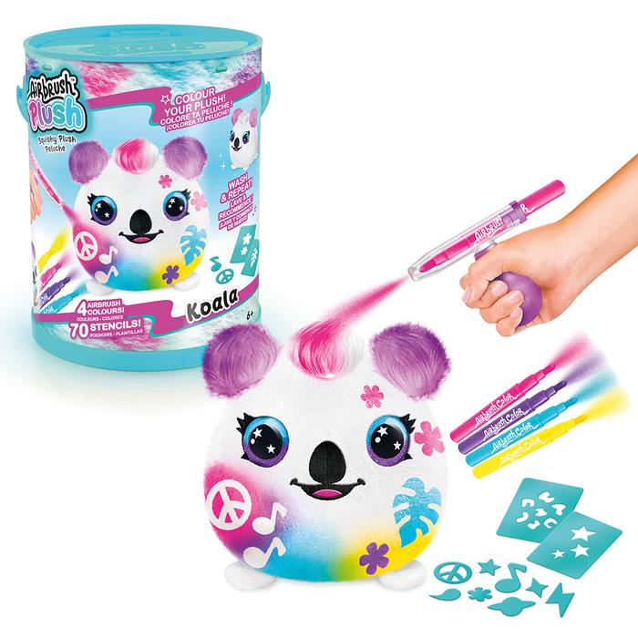 Gambar Canal Toys -S4E - AIRBRUSH PLUSH SQUISH PAINT BUCKET - Boneka Mewarnai - KOALA dari Tosyen Okiedog undefined Tokopedia