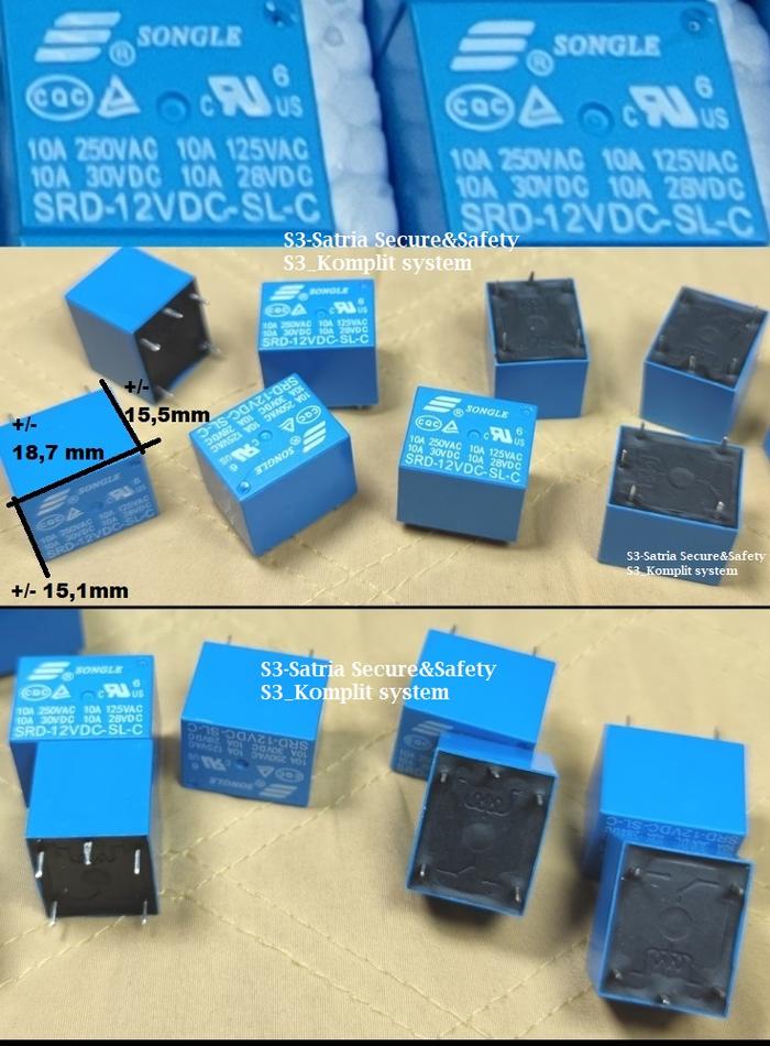10 Relè Songle SONGLE SRD 12VDC SL C T73 12V - Foto 4