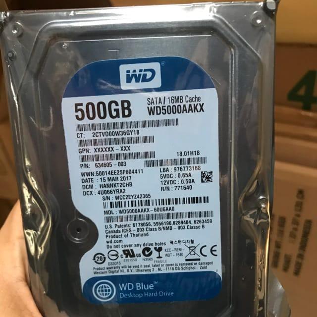 Gambar Hardisk PC 500GB SATA WD Green - garansi 1 Thn - WD BLUE dari CassCom undefined Tokopedia