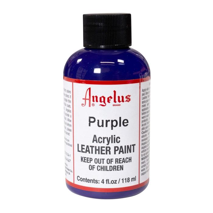 Gambar Angelus Leather Paint 4oz 118ml (1/2) - Purple dari Bali Art Supplies x Tokopedia undefined Tokopedia
