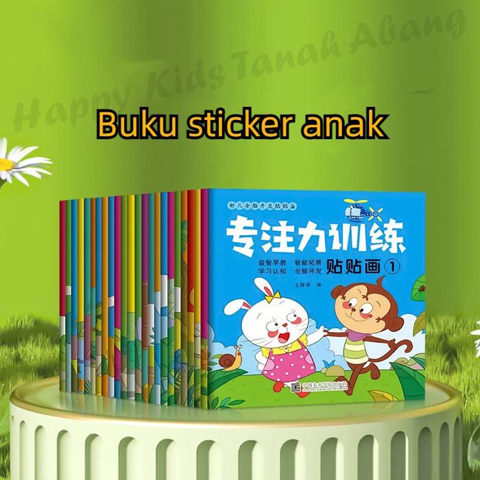 Gambar MAINAN EDUKASI ANAK BUKU STIKER ANAK MAINAN MONTESSORI BERKUALITAS - M28-ISI-6PCS dari Happy Kids Tanah Abang undefined Tokopedia