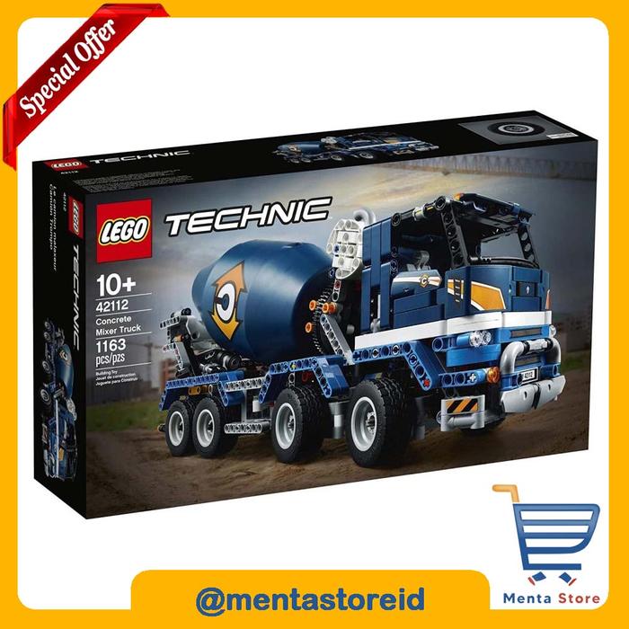 Lego 42112 Concrete Mixer Truck 42112 B Model Technic Lego 42112