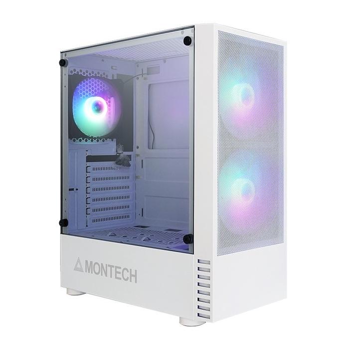 Gambar Casing MONTECH X2 MESH - Mid Tower ATX - Putih dari Central Technology Computer undefined Tokopedia