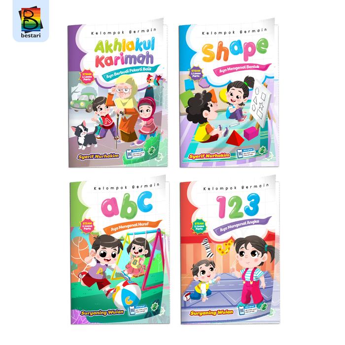 Gambar Buku Anak TK - Buku Aktivitas Anak - Seri Kelompok Bermain 2023 - Pake 1 bundling dari Penerbit bestari zikrul undefined Tokopedia
