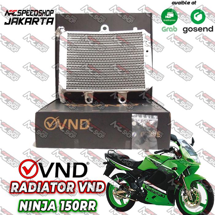 Jual Radiator VND Gambot Ninja 150 R RR SS 2TAK Curve Radiator Original ...
