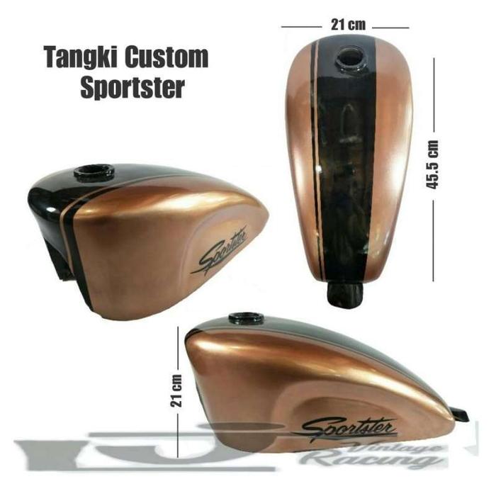 Gambar tangki custom japstyle model dari kangcustommotor undefined Tokopedia