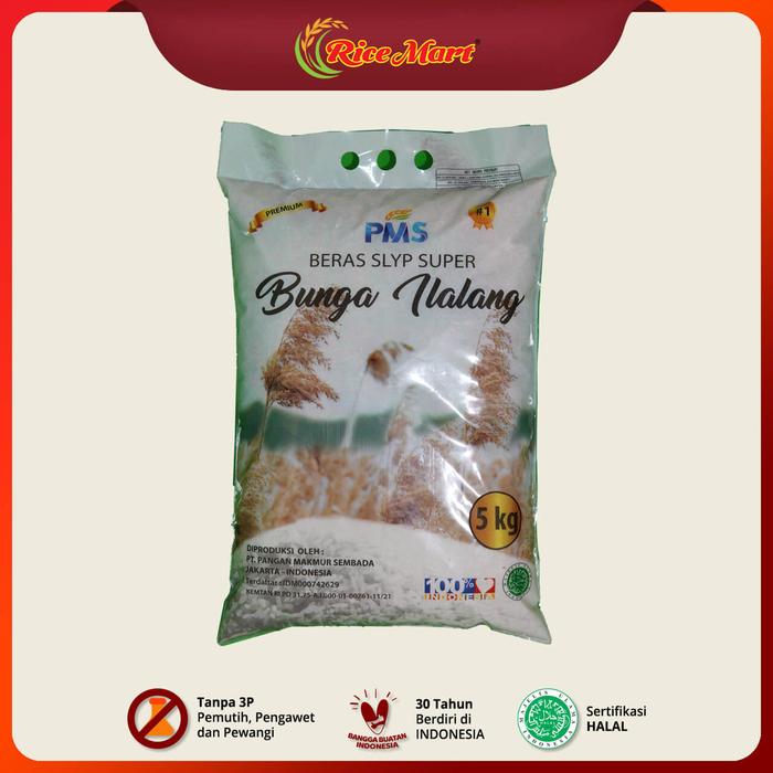 Gambar [BARU] Beras SUMO Merah 5 kg "Fortifikasi" - Beras Premium - Nasi Pulen - Produk Indonesia - B.ILALANG 5 kg dari RiceMart BSD Tangerang undefined Tokopedia