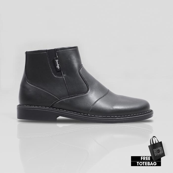 Sepatu Chelsea Boots Pria Formal Casual Prodigo Sumba Hitam 40