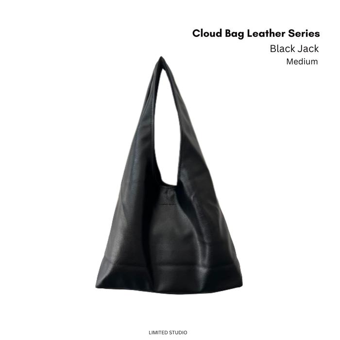 Gambar Medium Cloud Bag - Leather Edition - Blackjack Leath dari LIMITED STUDIO undefined Tokopedia