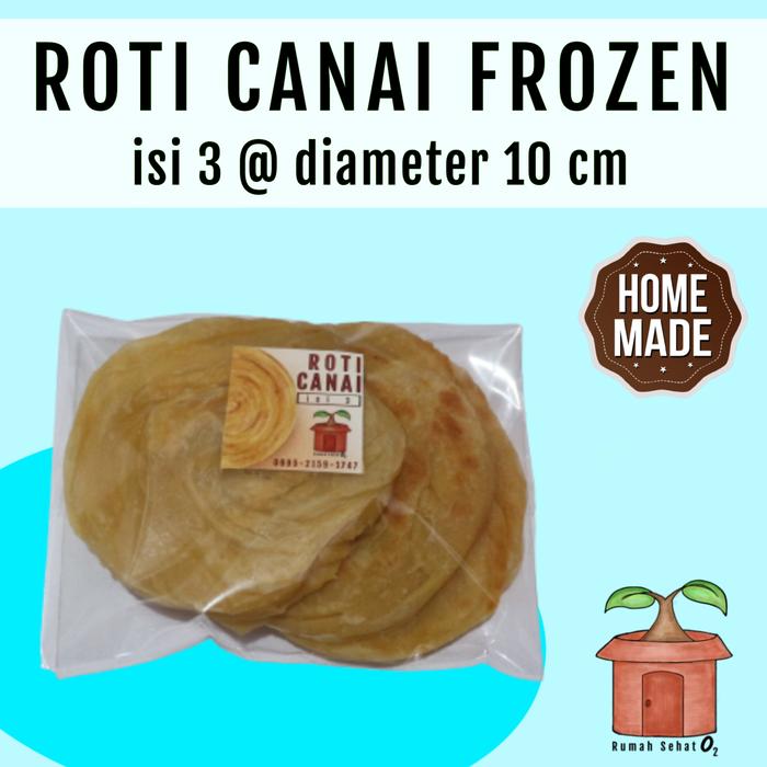 Gambar ROTI CANAI ROTI MARYAM ORGANIK ISI 5 DIAMETER 15 CM dari Rumah Sehat O2 undefined Tokopedia