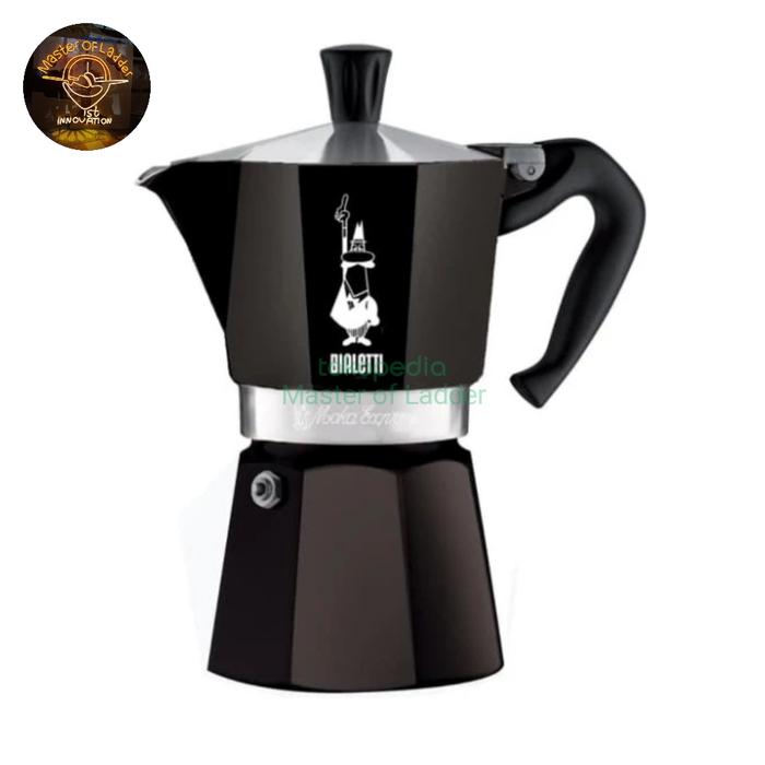 Gambar Bialetti Moka Pot express 6 cups Black dari Master of Ladder undefined Tokopedia