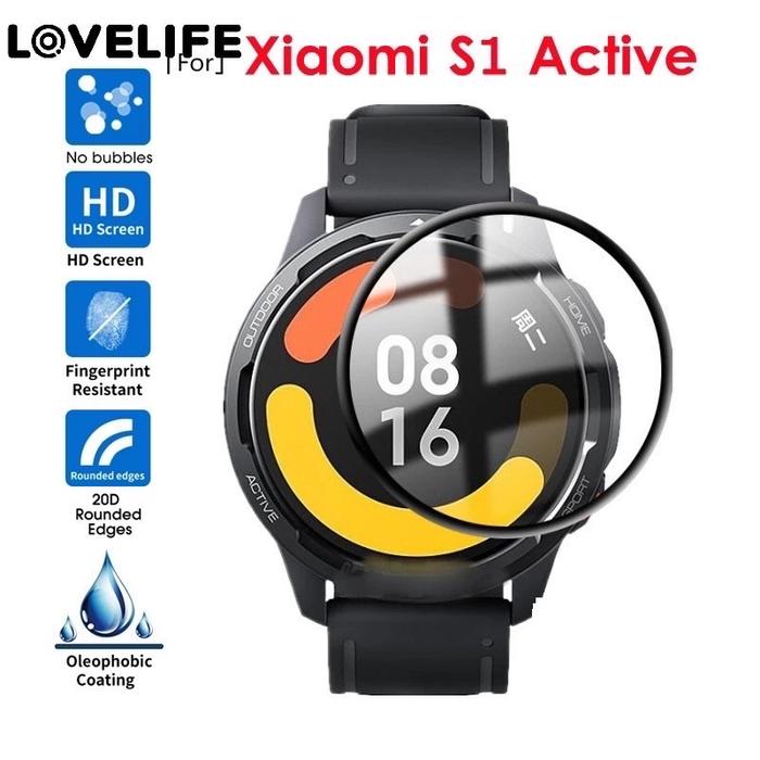 Jual Xiaomi watch S1/S1 active Anti Gores Screen Protector Full