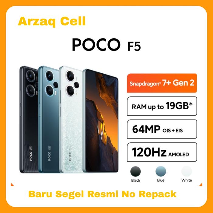 Gambar POCO F5 12/256 GB - Hitam dari ARZAQ CELL undefined Tokopedia