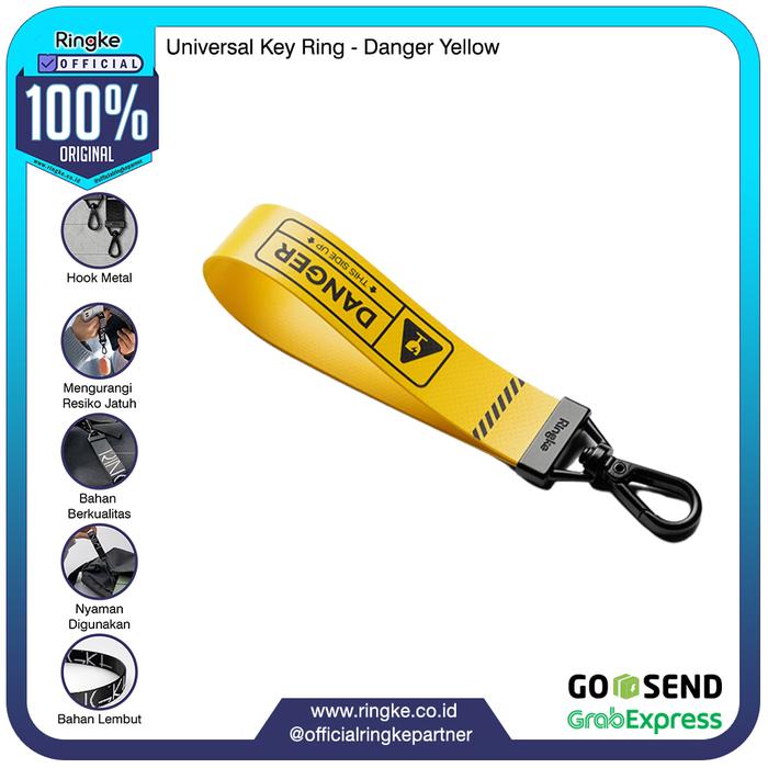 Ringke Strap Key Ring – Multi-Color Polyester Tether For Camera, Phone, Galaxy Buds, USB
