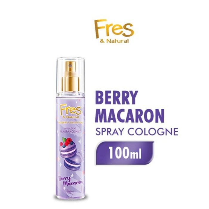 Gambar Fres & Natural Dessert Collection Spray Cologne Berry Macaron 100 ml dari BigSmart jakarta utara undefined Tokopedia