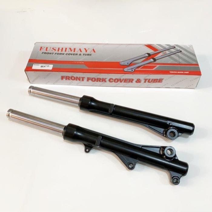 Gambar Shockbreaker Shock Depan Beat fi/Vario 110/Vario 125 /Scoopy/Spacy/ - Hitam dari CRAZO TOP Racing undefined Tokopedia
