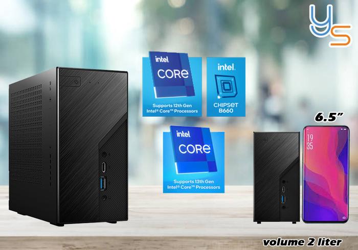 Promo ASROCK DESKMINI B660 SERIES INTEL CORE I3 12100 WIFI 2 