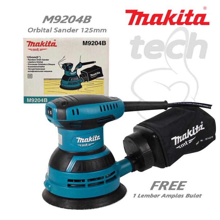 Promo Mesin Amplas Bulat Orbital Sander Makita M9204B M9204 B Jakarta Barat Good Tech