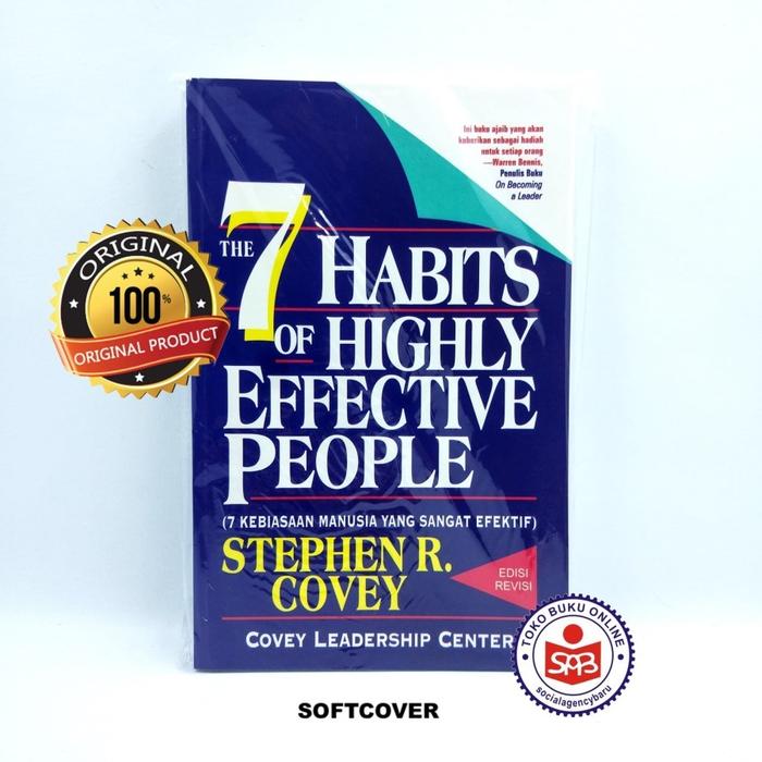 Gambar The 7 Habits Of Highly Effective People - Stephen R. Covey - softcover dari Social Agency Baru undefined Tokopedia