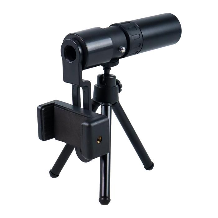 Gambar Lensa telescope zoom 12x teropong hp smartphone bonus tripod - Hitam dari onestore-shop undefined Tokopedia