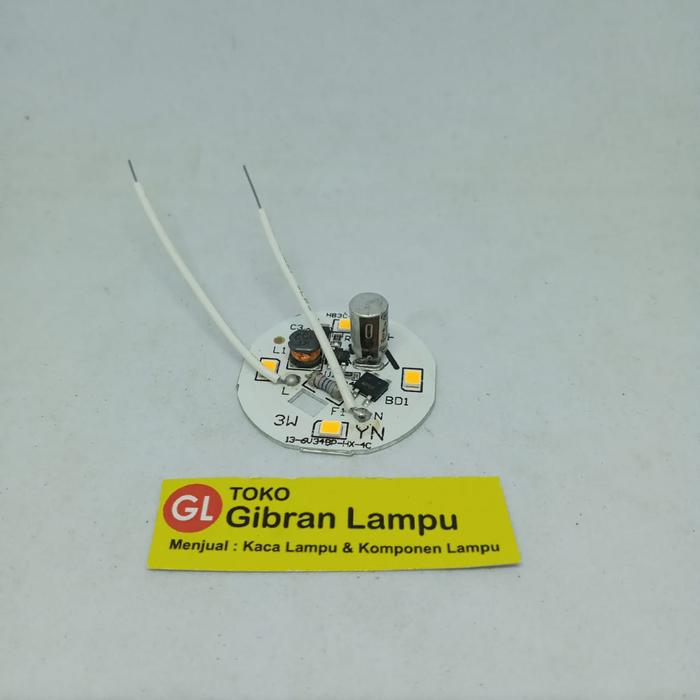 Jual PCB LED AC Kuning All Watt - Warm White DOB by BM BMX - BM 3W ...