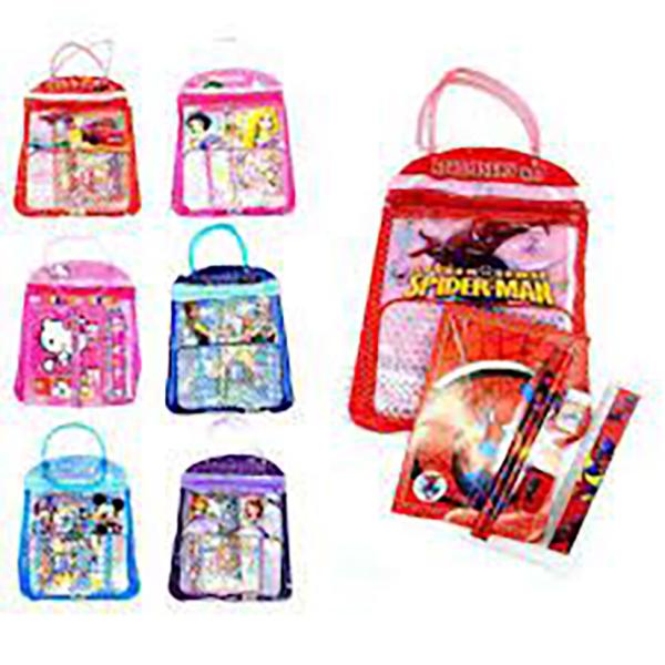 Gambar Set Alat Tulis Anak Sekolah Motif Kartun Free Bag Stationery Perlengkapan Anak Sekolah Karakter Hero - SET TAS 6IN1CWO dari 1st Our World undefined Tokopedia