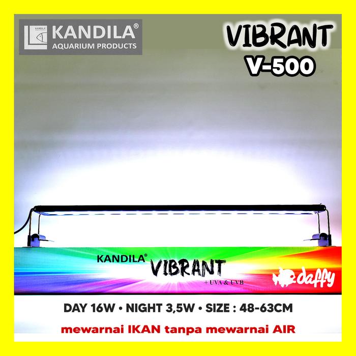 Gambar Lampu Kandila VIBRANT (semua ukuran) lampu view +UVA&UVB akuarium ikan - V500 dari daffystore undefined Tokopedia